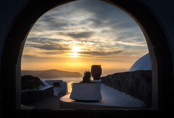 Sunset from Imerovigli, Santorini