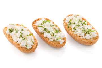 Crispbread with fromage
