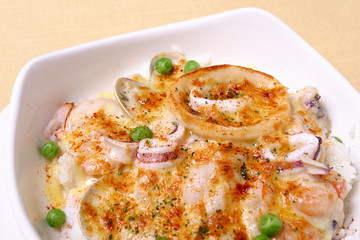 The image of delicious dine in Asia