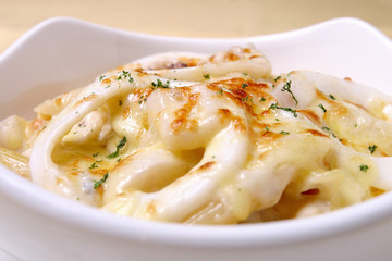 The image of delicious dine in Asia