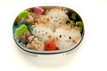 男の子モチーフの弁当