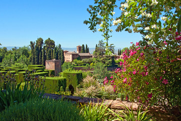 Park Alhambra, Granada, Spain