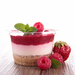 raspberry dessert