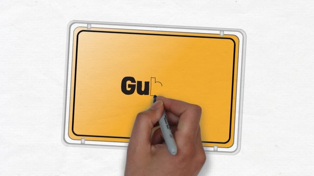 Guben Ortseingangsschild Ortseingang Stadt