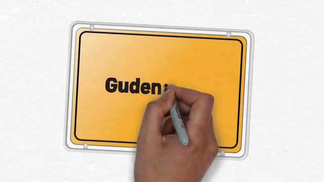 Gudensberg Ortseingangsschild Ortseingang Stadt