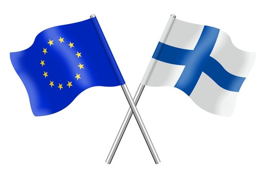 Flags : Europe and Finland