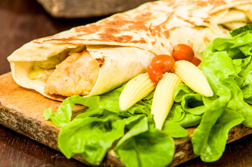 chicken wrap