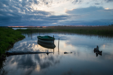 Przystań rybacka przed nawałnicą © Mike Mareen