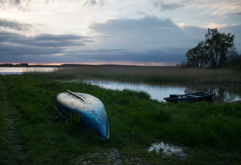 Przystań rybacka przed nawałnicą © Mike Mareen