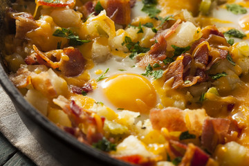Homemade Hearty Breakfast Skillet