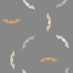 seamless background, wing, angel, envelope