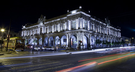 Fototapeta na wymiar Historical building in Guadalajara