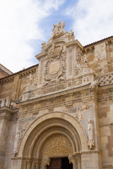Fototapeta na wymiar Collegiate Church of San Isidoro, Leon Spain