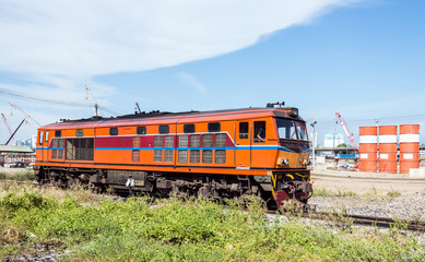 Fototapeta premium Diesel Electric Locomotive