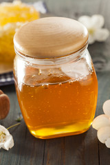 Organic Raw Golden Honey Comb