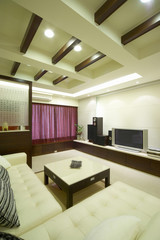 The image of modern room in Asia