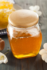 Organic Raw Golden Honey Comb