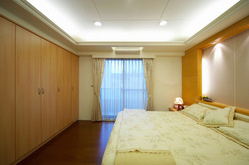 Fototapeta na wymiar The image of modern room in Asia