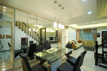 The image of modern room in Asia