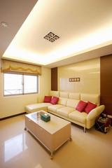 The image of modern room in Asia