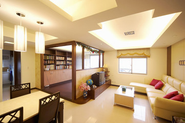 The image of modern room in Asia