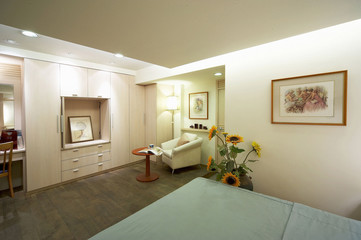 The image of modern room in Asia
