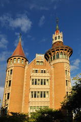 Fototapeta na wymiar Casa Terrades à Barcelone