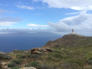 Fototapeta na wymiar Lighthouse of Mykonos