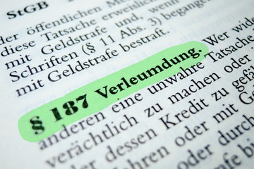 Verleumdung