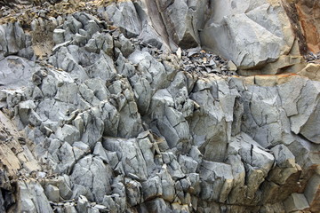 Фрагмент каменной скалы