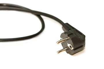 Black electric cable