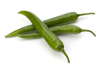 Chili pepper isolated on white background