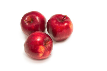 Fototapeta na wymiar Fresh red apple