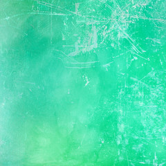 Green scratched background