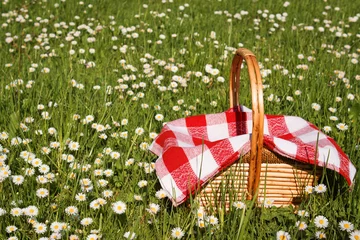 Foto op Plexiglas Picknick picknickmand
