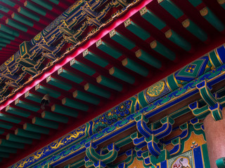 Chinese Temple in Nonthaburi, Thailand.