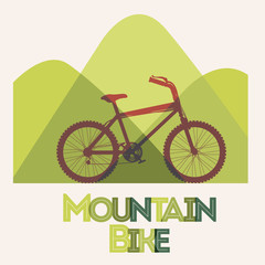 Naklejka premium Bike design