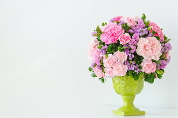 Bouquet in vase