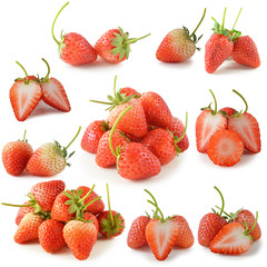 red strawberries