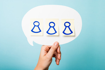 Social network concept