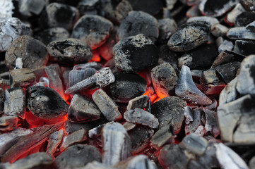 Grillkohle