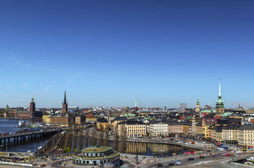 view of Gamla Stan, Stockholm