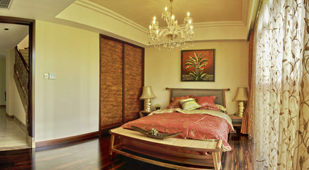 The image of residential rooms