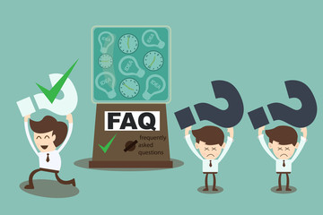 FAQ cocnept -  machine answering frequently asked questions