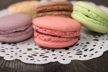 Traditional French Colorful Macarons
