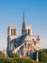 Kathedrale Notre-Dame de Paris - obrazy, fototapety, plakaty