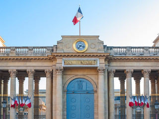 Eingang der Assemblée Nationale