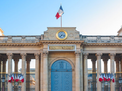 Eingang der Assembl&eacute;e Nationale