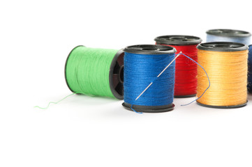bobbin threads with needle