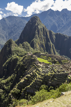 Machu Picchu ruins Cuzco Peru